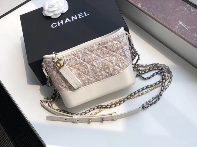 Chanel gabrielle small hobo bag A91810 white