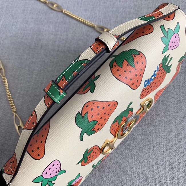 Gucci Zumi Strawberry print bag 572375