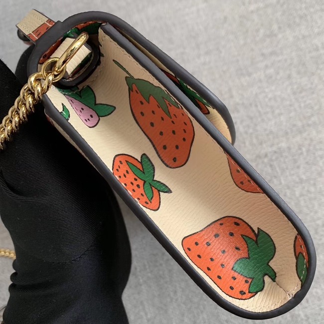 Gucci Zumi Strawberry print bag 572375