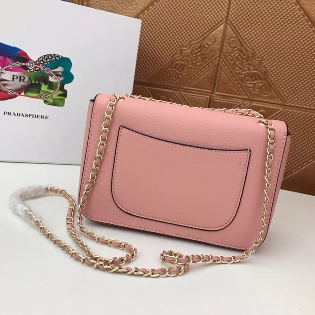 Prada Calf leather shoulder bag 3011 pink