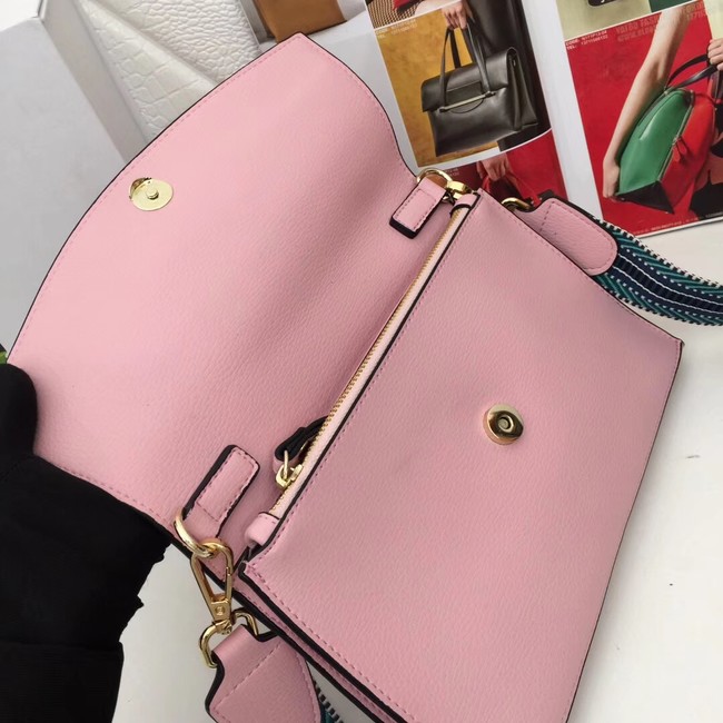 Prada Calf leather shoulder bag 66138 pink