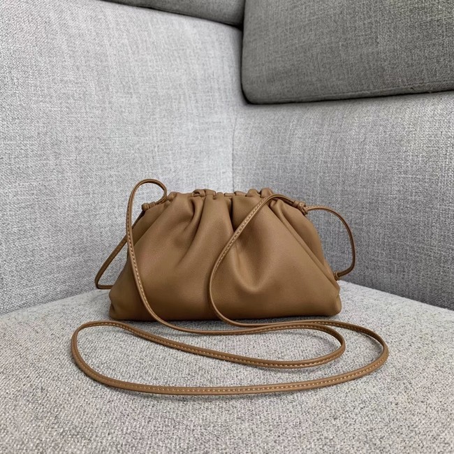 Bottega Veneta Sheepskin Handble Bag Shoulder Bag 1189 Camel