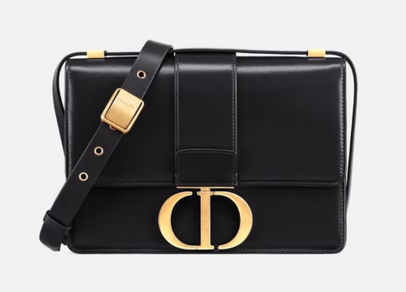 Dior 30 MONTAIGNE CALFSKIN BAG M9203 black