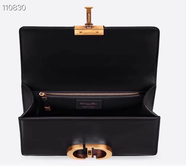 Dior 30 MONTAIGNE CALFSKIN BAG M9203 black