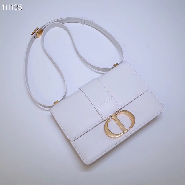 Dior 30 MONTAIGNE CALFSKIN BAG M9203 off-white