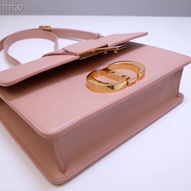 Dior 30 MONTAIGNE CALFSKIN BAG M9203 smooth pale pink