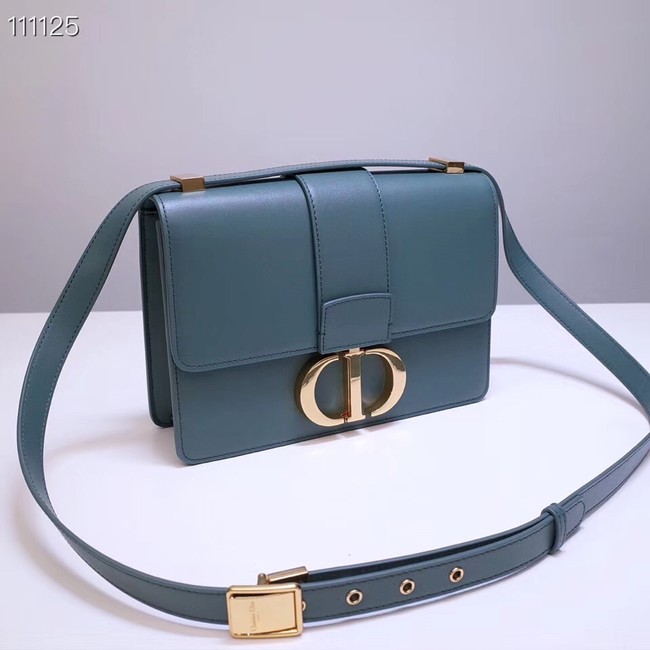 Dior 30 MONTAIGNE CALFSKIN BAG M9203 storm blue