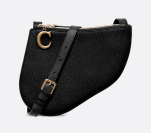 Dior SADDLE CALFSKIN CLUTCH S5642 black