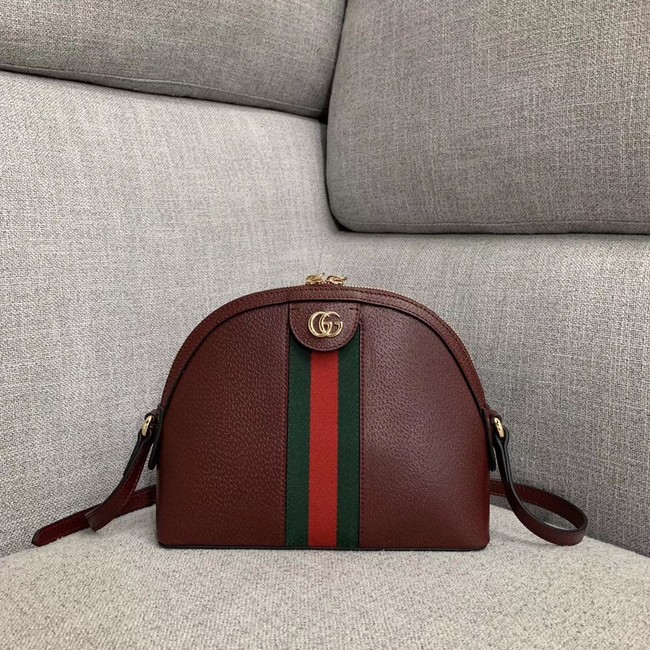 Gucci Ophidia Small Shoulder Bag 499621 Burgundy