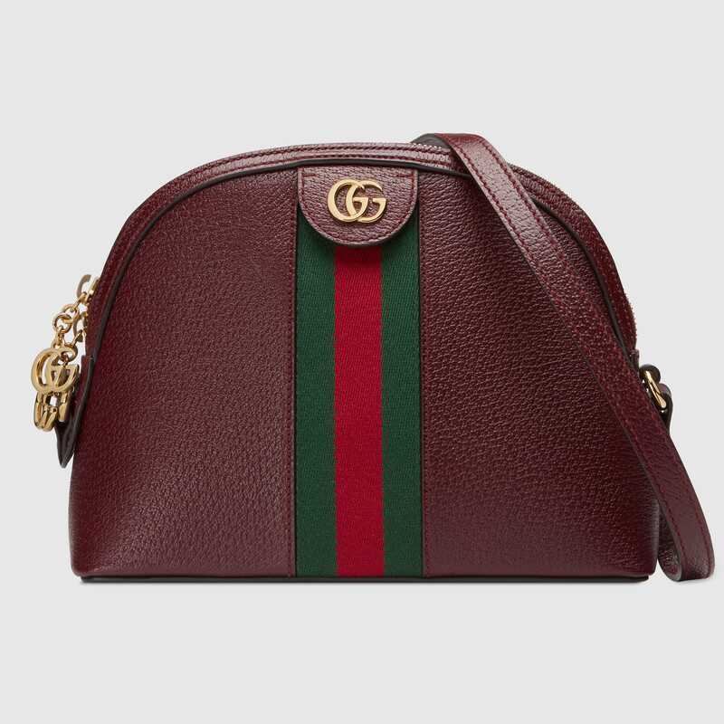 Gucci Ophidia Small Shoulder Bag 499621 Burgundy