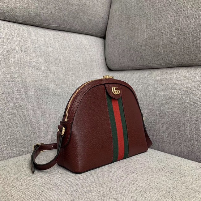 Gucci Ophidia Small Shoulder Bag 499621 Burgundy