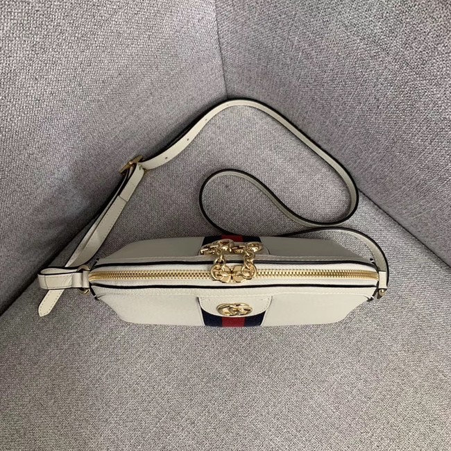 Gucci Ophidia Small Shoulder Bag 499621 white