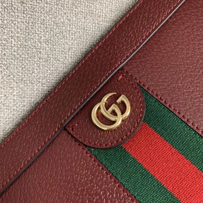 Gucci Ophidia small shoulder bag 503877 Burgundy