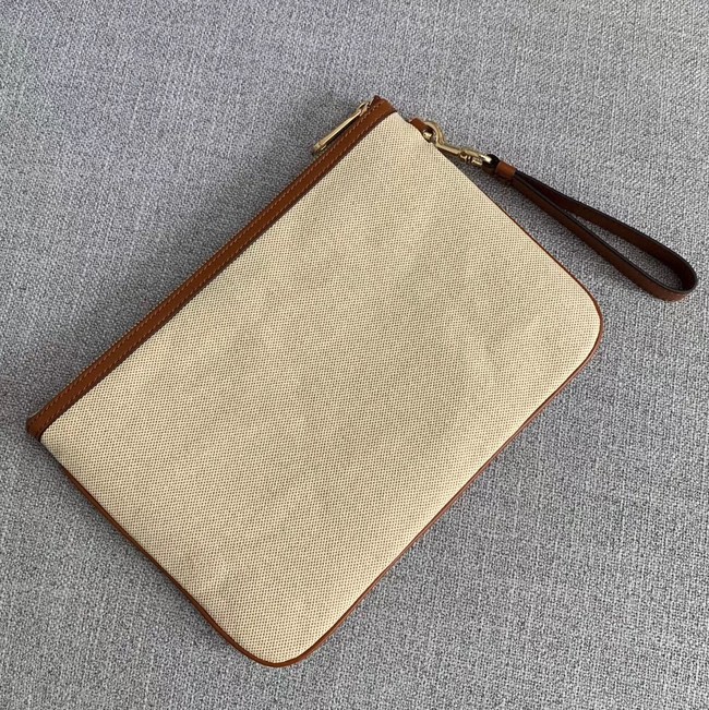 Gucci Vintage canvas pouch 576053 Beige 