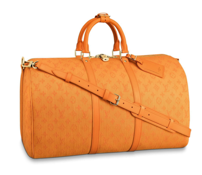 Louis vuitton original KEEPALL BANDOULIERE 50 M44644 Ochre