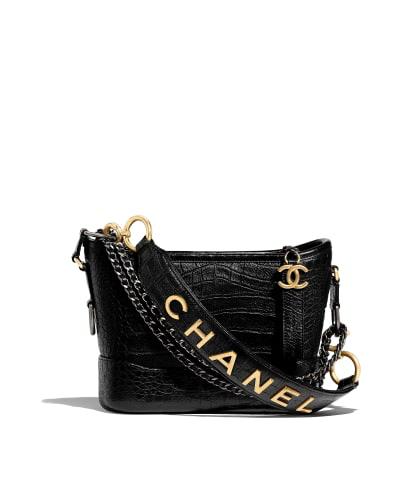 Chanel gabrielle small hobo bag A91810 black