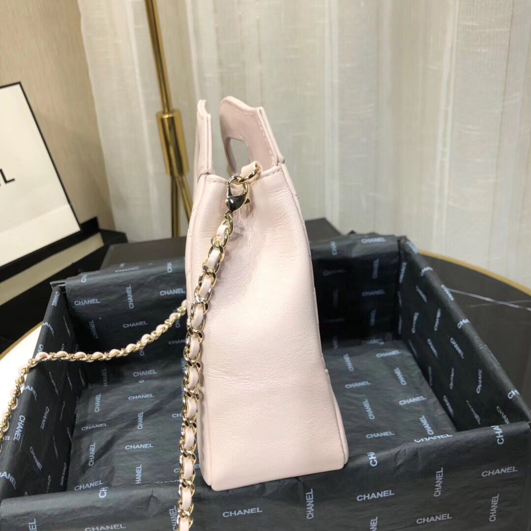 CHANEL Shopping Bag Mini Tote B57979 Pink