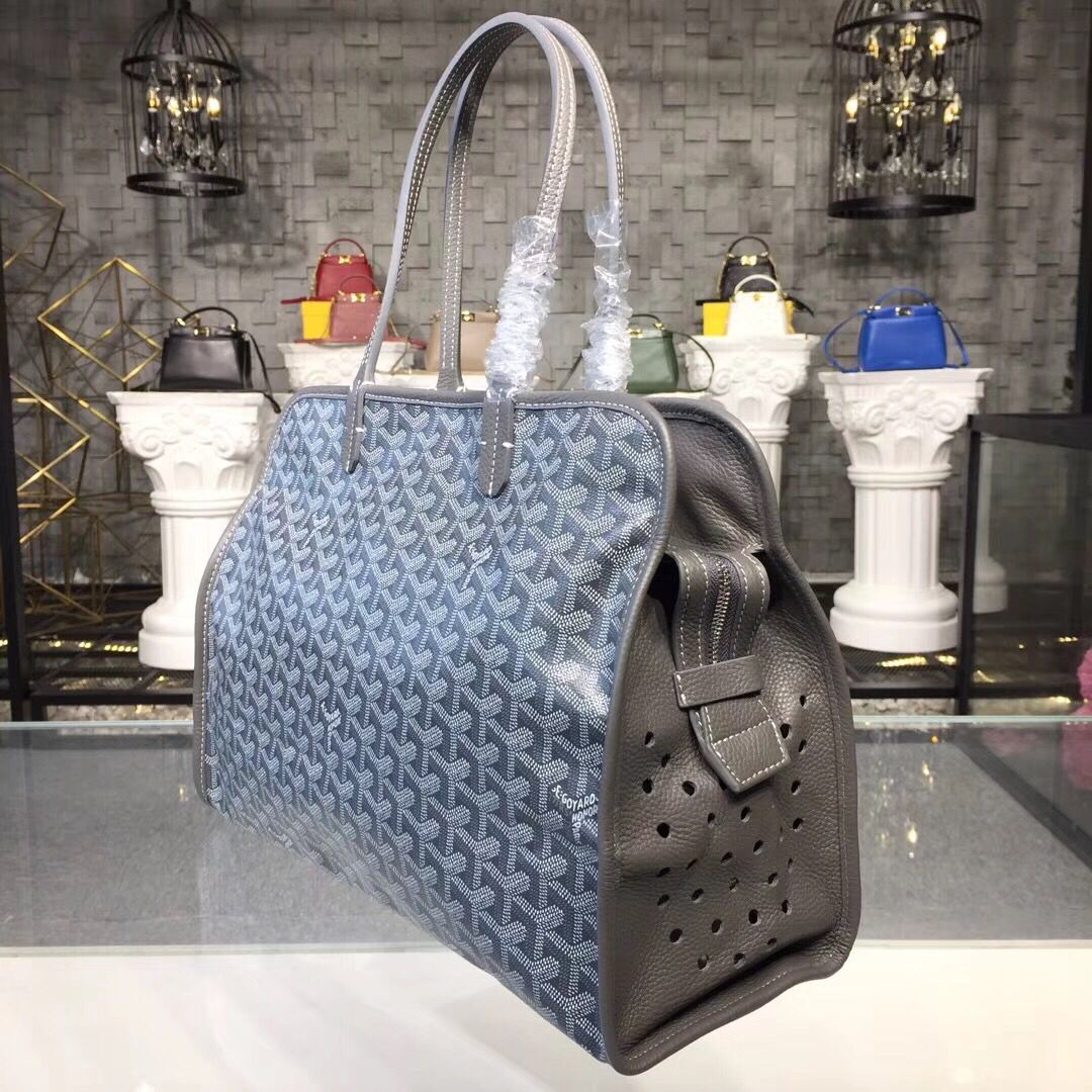 Goyard Calfskin Leather Tote Bag 9957