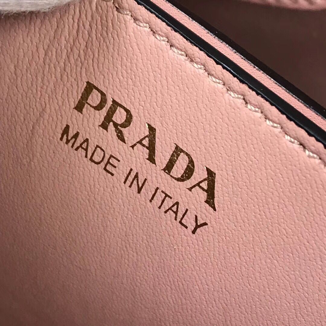 Prada Double Medium bag 1BA210 Pink