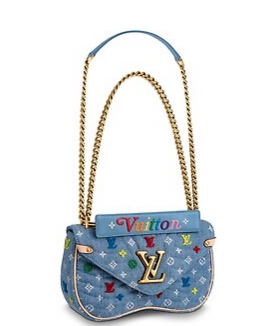 Louis vuitton NEW WAVE Medium M53692 blue