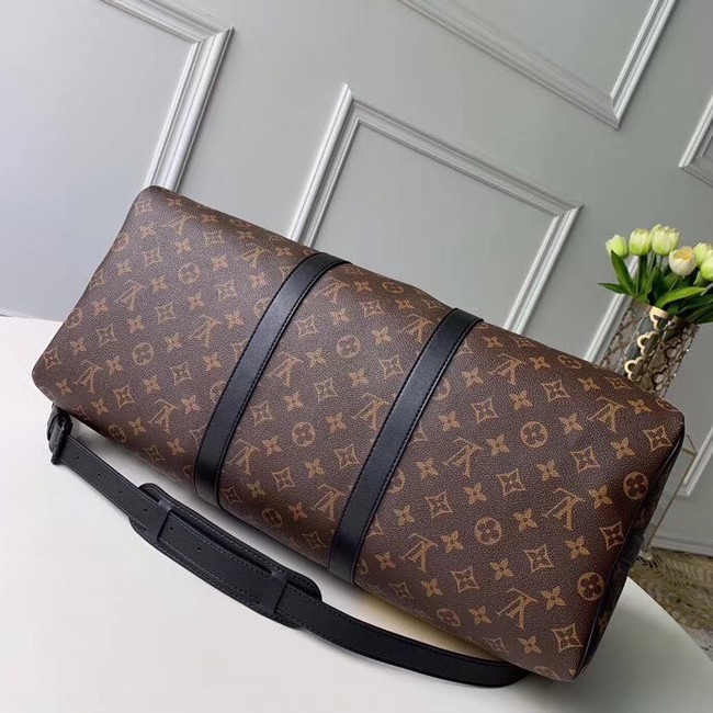 Louis vuitton original KEEPALL BANDOULIERE 50 M44643 M44642 Chestnut