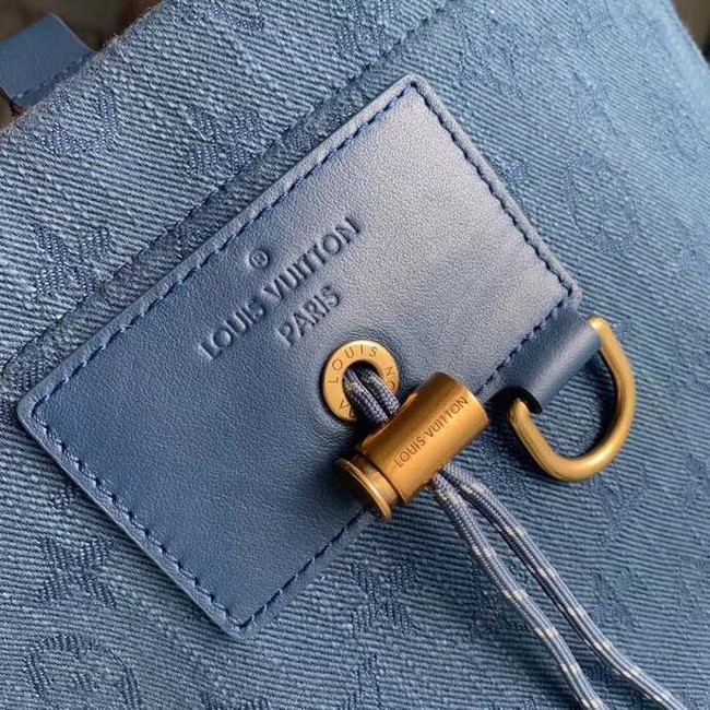 Louis vuitton original Monogram Denim CHALK M44617 blue