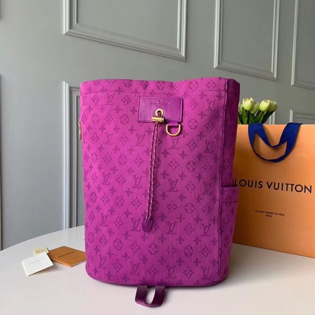 Louis vuitton original Monogram Denim CHALK M44617 purplish