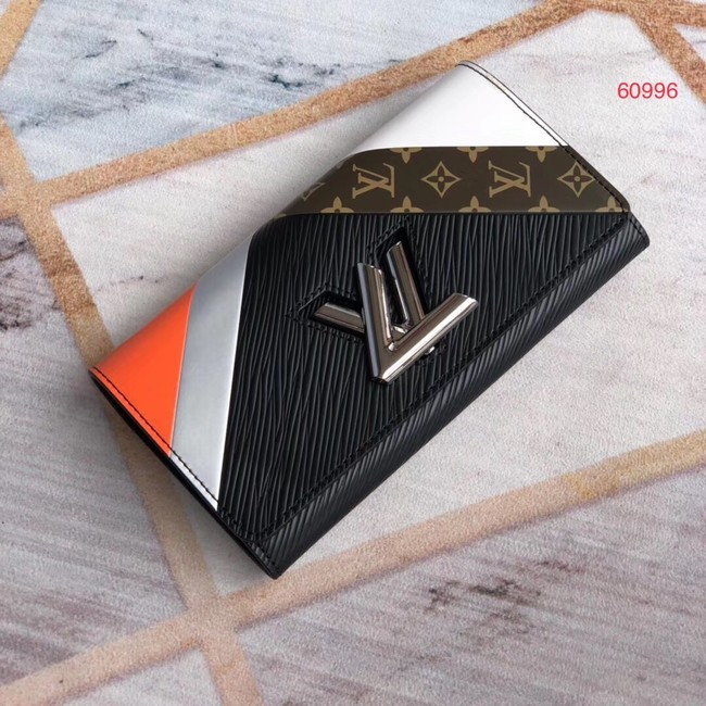 Louis vuitton original TWIST Wallet M60996 black