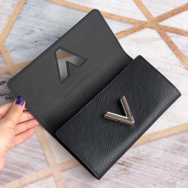 Louis vuitton original TWIST Wallet M60996 black