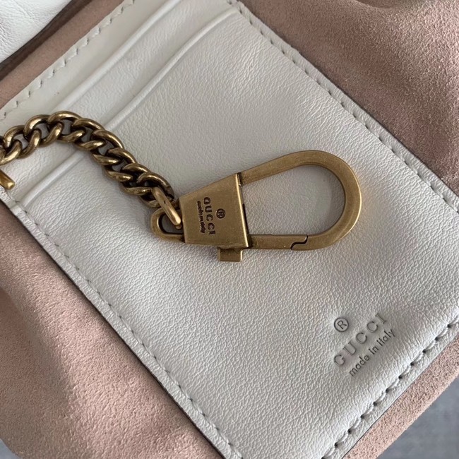 Gucci GG Marmont mini bucket bag 575163 White