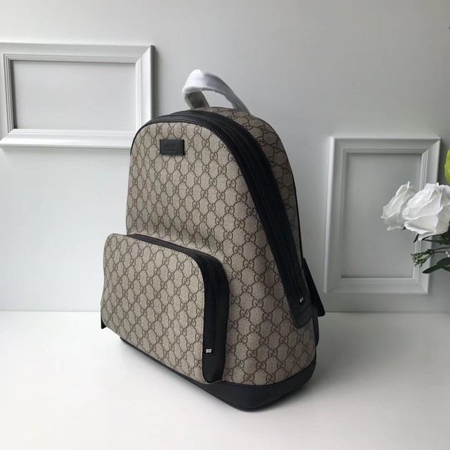 Gucci GG Supreme backpack 406370 Black