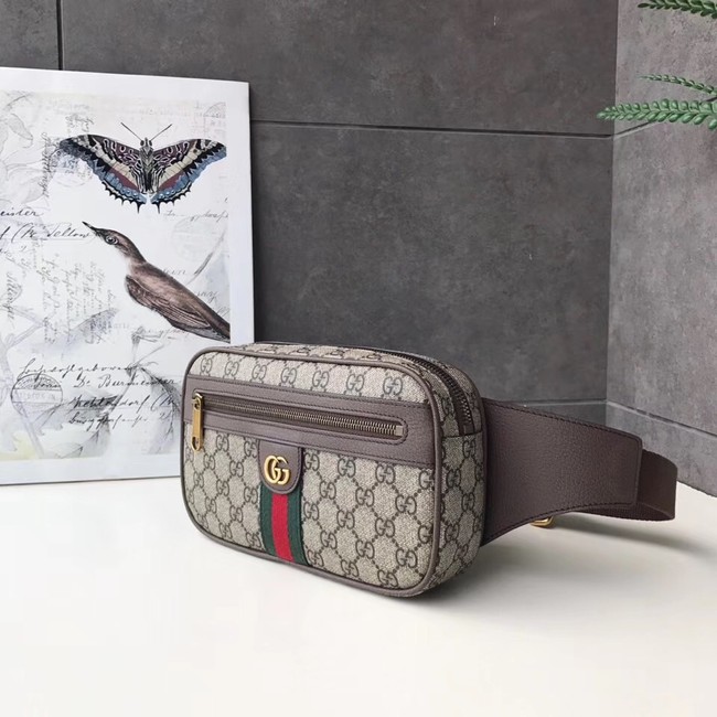 Gucci Ophidia GG belt bag 574796 brown