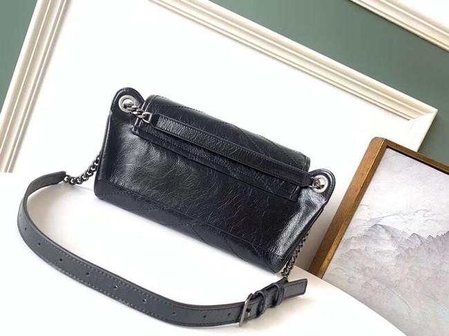 SAINT LAURENT Niki leather belt bag 577124 black