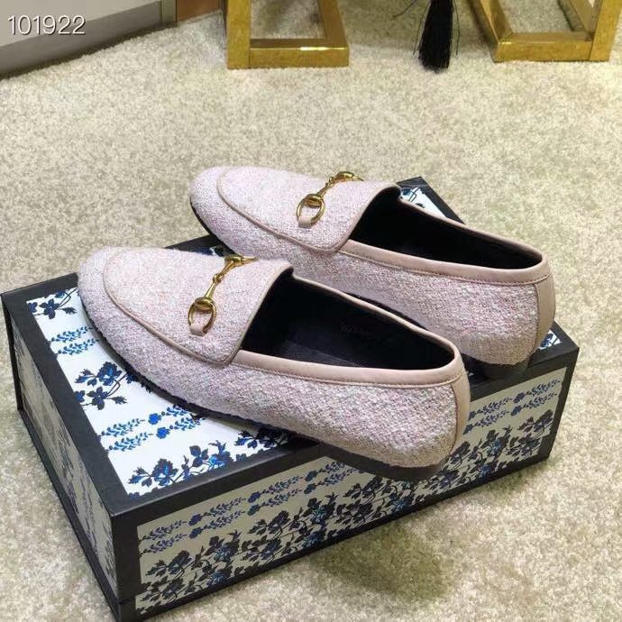 Gucci Jordaan tweed loafer GG1531BL-2