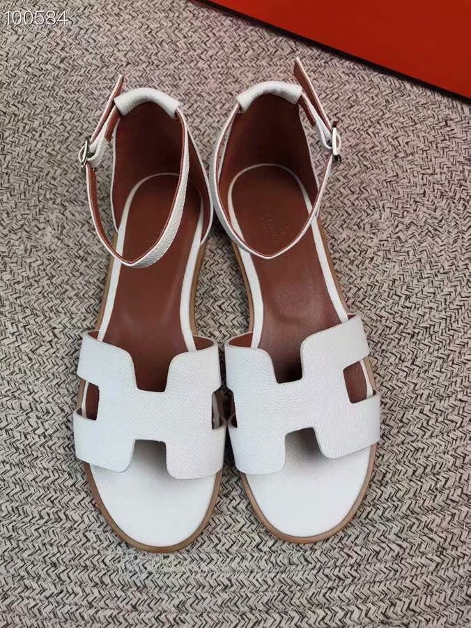 Hermes lady leather Sandals HO844OMF-1