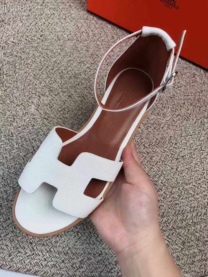 Hermes lady leather Sandals HO844OMF-1