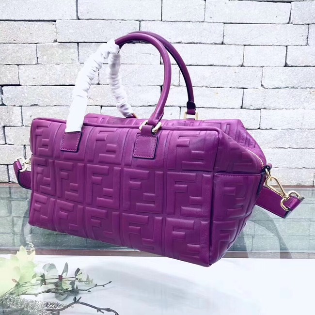 Fendi Boston Bag 8BL141A purple