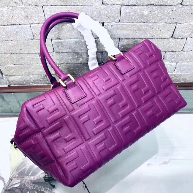 Fendi Boston Bag 8BL141A purple