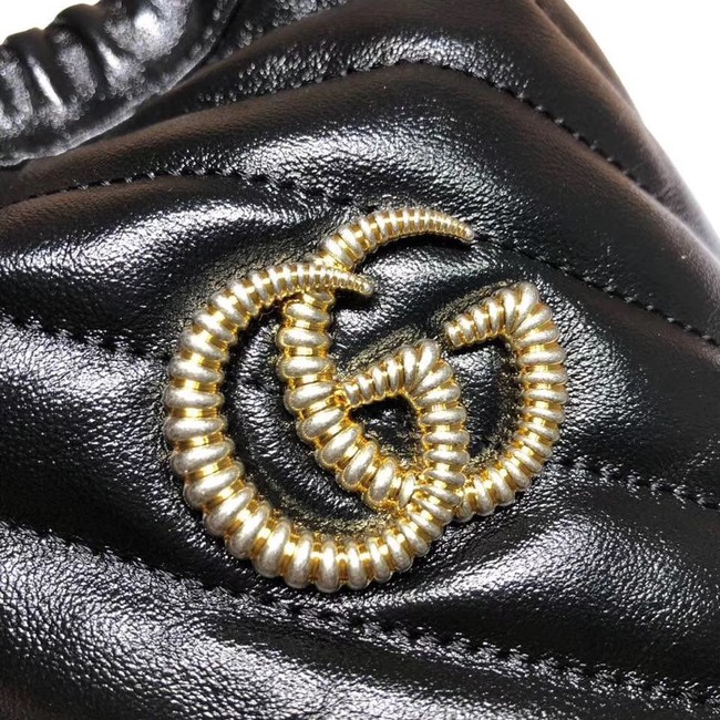 Gucci GG Marmont mini bucket bag A575163 black