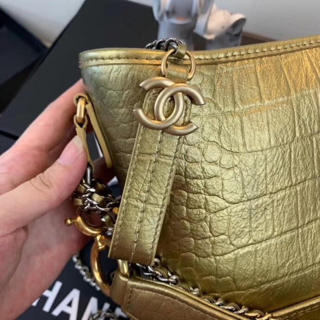 Chanel gabrielle hobo bag A93824 gold