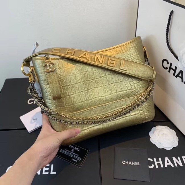 Chanel gabrielle hobo bag A93824 gold