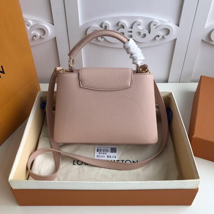 Louis Vuitton original Elegant Capucines BB Bags M94517 Nude