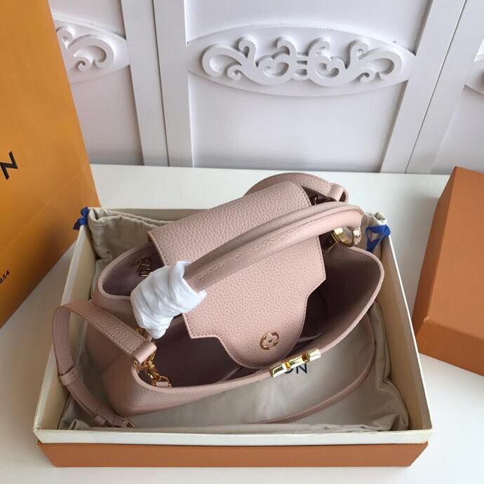 Louis Vuitton original Elegant Capucines BB Bags M94517 Nude