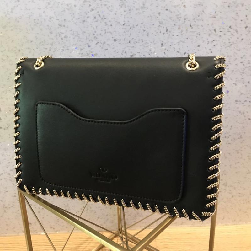 VALENTINO leather bag 2046 black