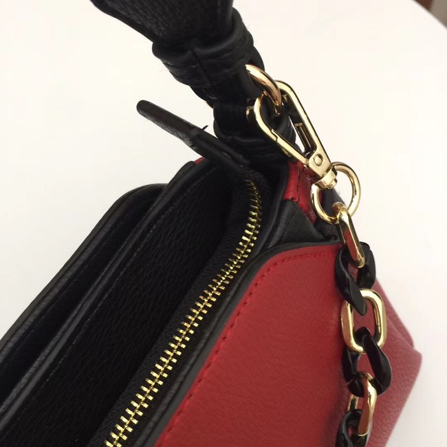 Prada Calf leather shoulder bag 2032 red