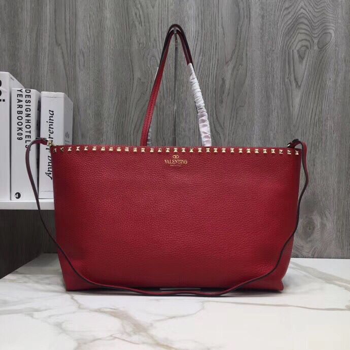 VALENTINO Origianl Leather Bag V2088 Wine