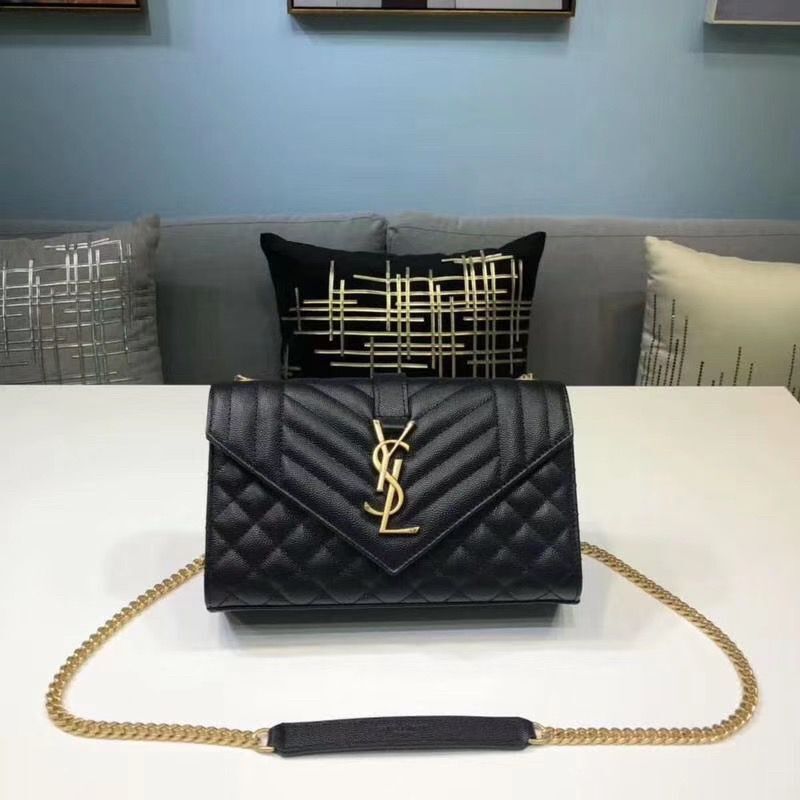 Yves Saint Laurent Envelope Mini Classic Bag 526286 Black