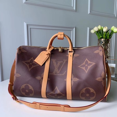 Louis Vuitton Original KEEPALL 50 M44739 brown