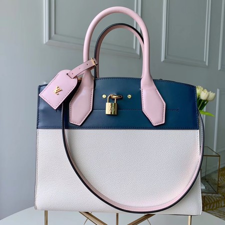 Louis vuitton original CITY STEAMER M55062 blue&white