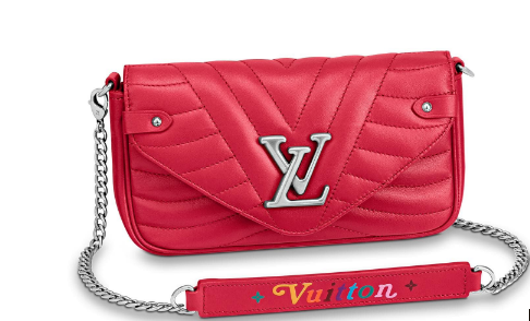 Louis Vuitton NEW WAVE Chain Bag M63956 red